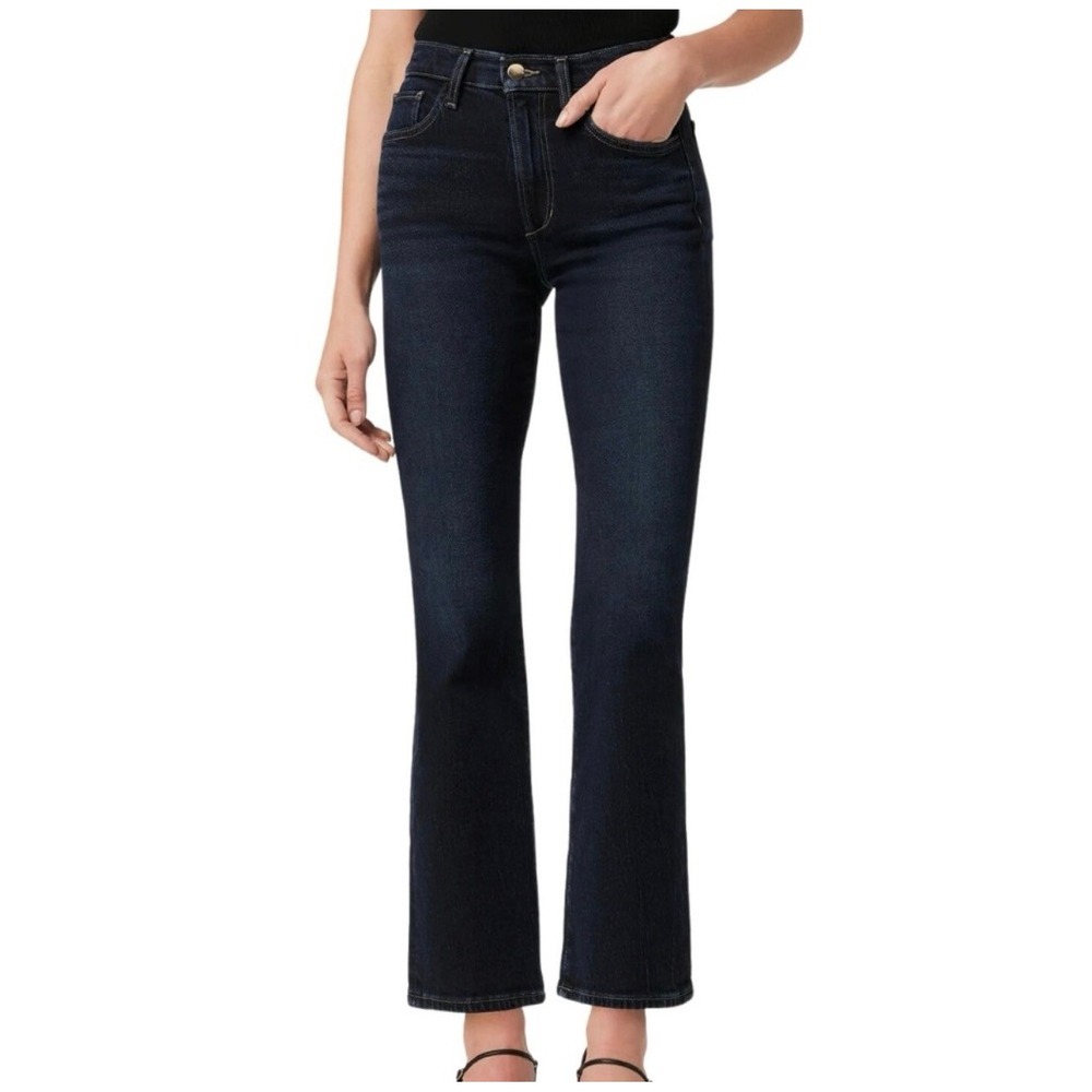 Joe's Jeans The Callie High Rise Cropped Boot Jeans Squad Goals 28 Dark Preppy